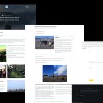 Kolase artikel blog wisata Gunung Bromo di website Plesar Plesir yang menampilkan foto-foto panorama Bromo.