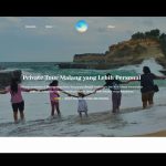 Halaman private tour website Plesar Plesir yang menawarkan layanan perjalanan wisata eksklusif di Malang Raya.